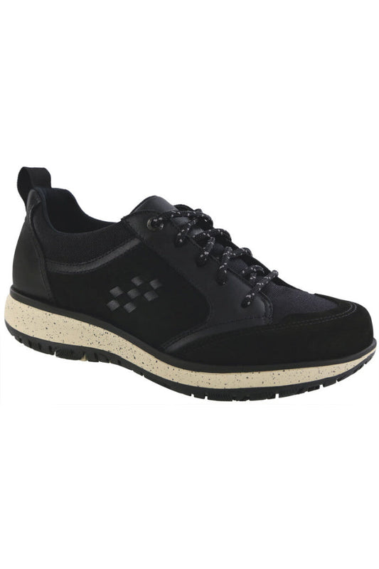 Boulder Lace Up Sneaker in Black Ash
