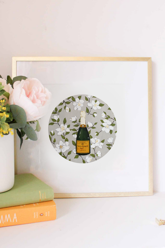 Veuve Framed Print