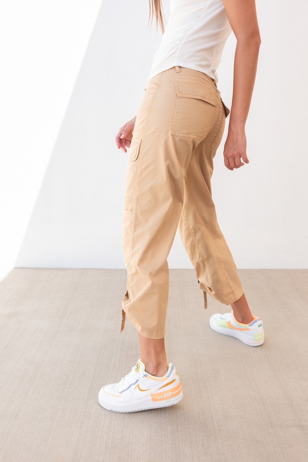 Cali Cargo Standard Rise Pant True Khaki