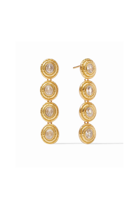 TUDOR TIER EARRING-CZ