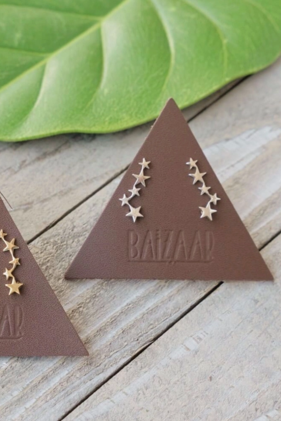 Tiny Stars Sterling Silver Ear Climber