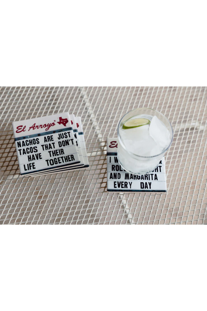 The Whole Enchilada Coaster Set