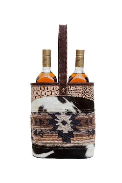 Azteca Double Wine Bag