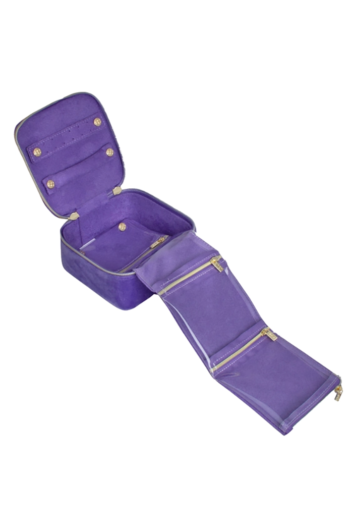 Velvet Luxe Jewelry Cube