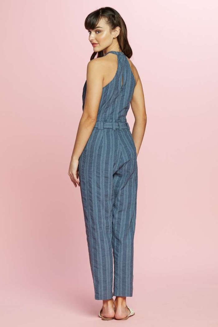 Surplice Neck Jumpsuit