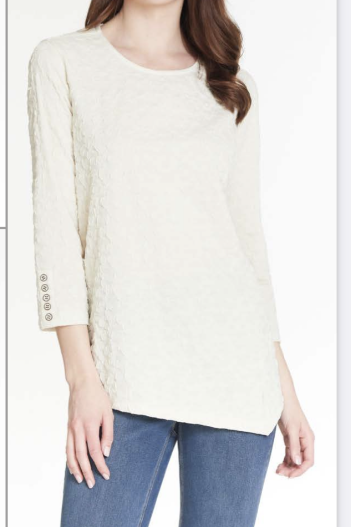 Asymm hem top
