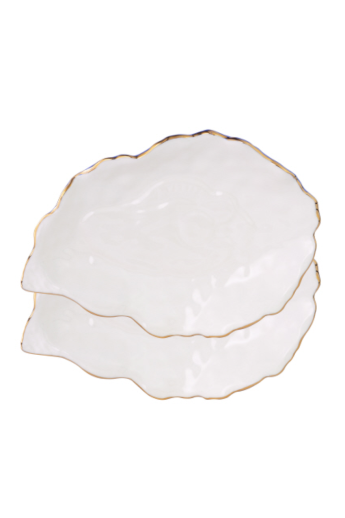 AUGUST APPETIZER PLATES SHELLS