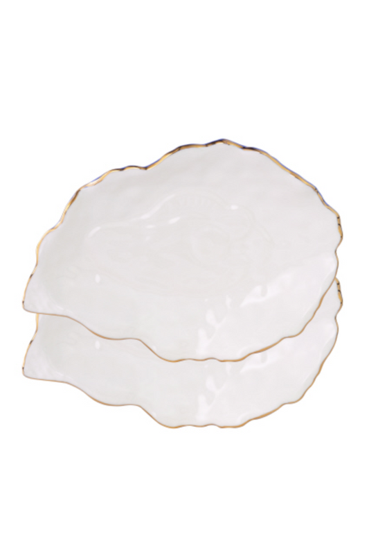 AUGUST APPETIZER PLATES SHELLS