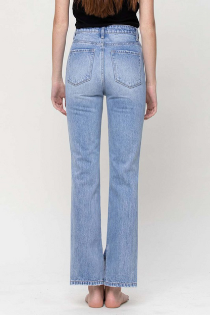Super High Rise Straight Leg Jeans
