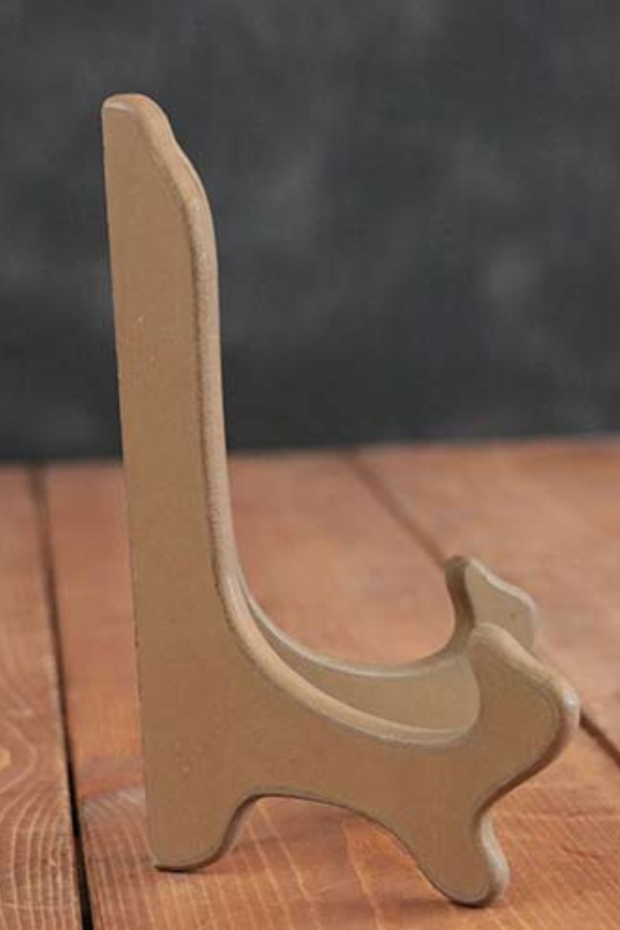 Wooden Plate Stand