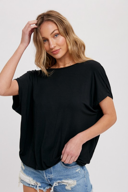 Twisted Back Top