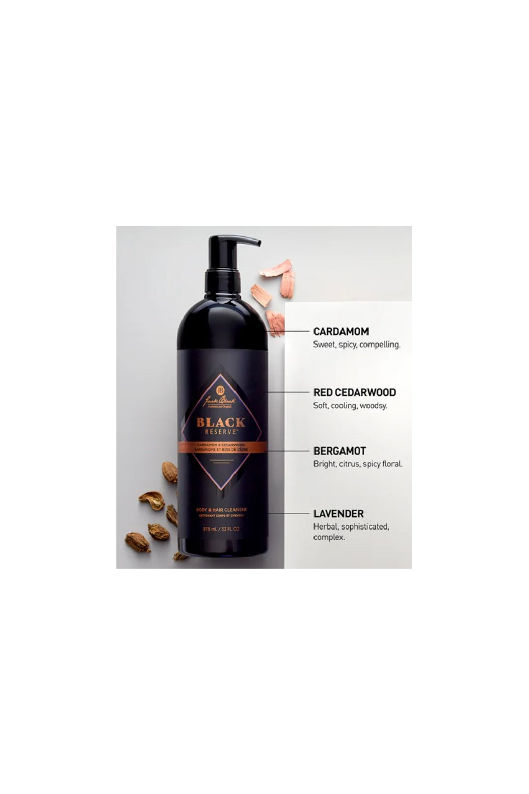 Black Reserve™ Body & Hair Cleanser