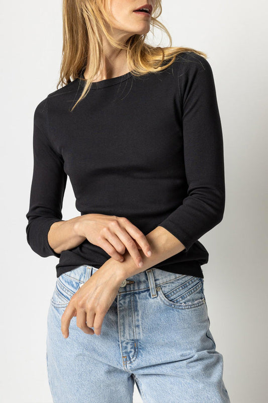 3/4 Sleeve Crew