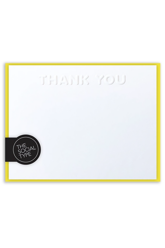 Thank You Flat Card Set