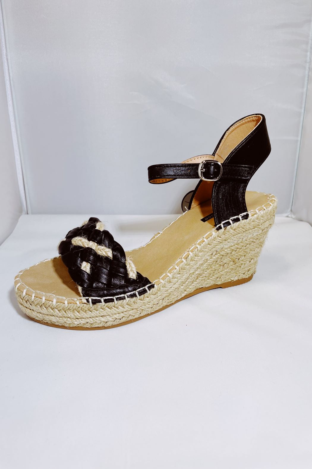 Woven Wedge Sandal