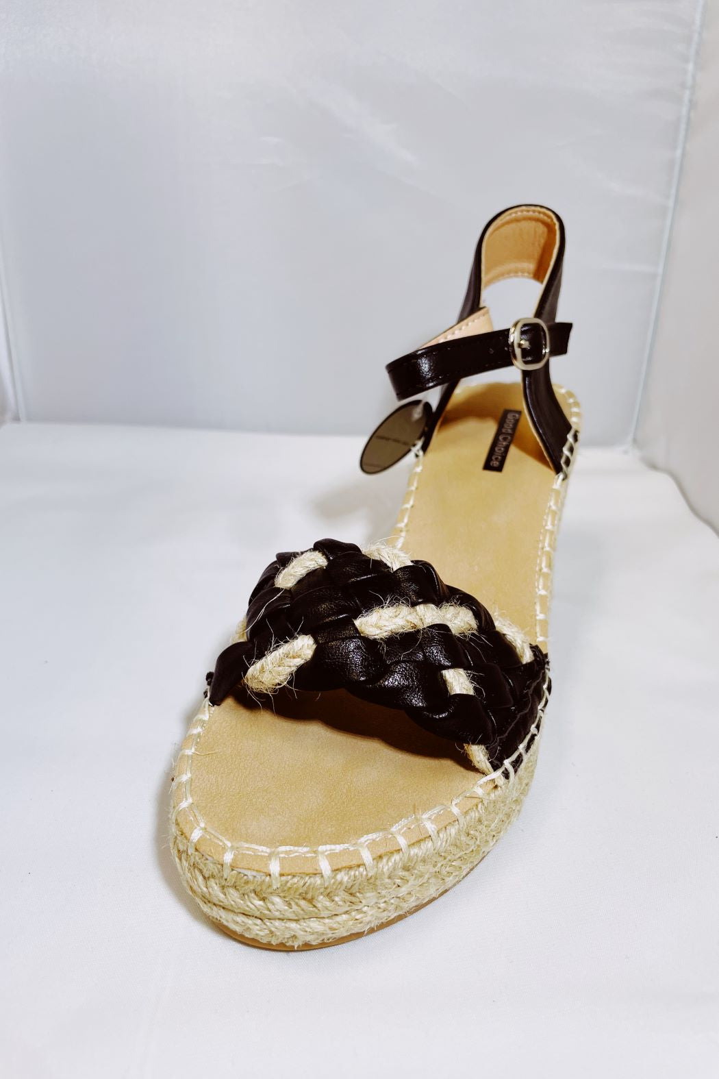 Woven Wedge Sandal