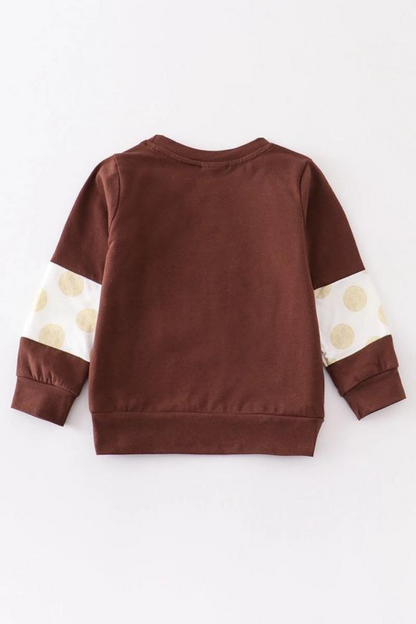 Thanksgiving Pumpkin Applique Top