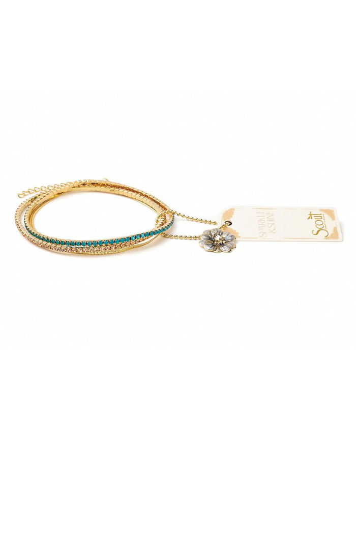 Sparkle & Shine Rhinestone Bracelet Trio