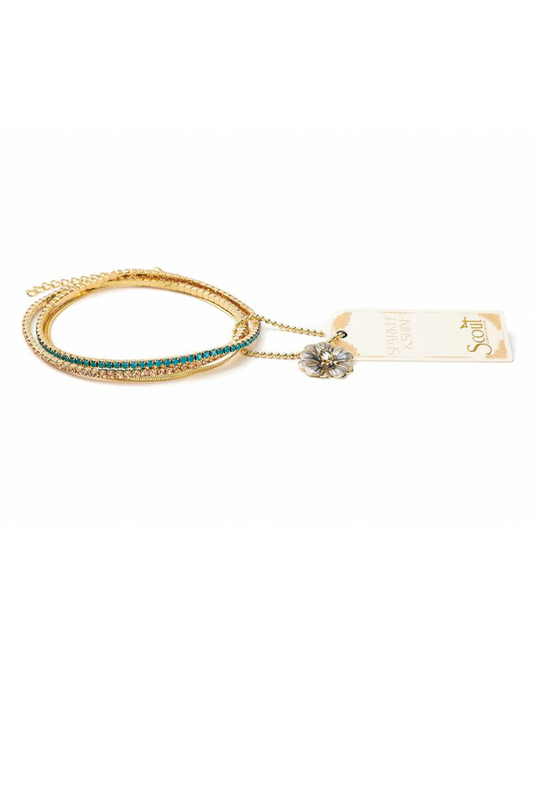 Sparkle & Shine Rhinestone Bracelet Trio