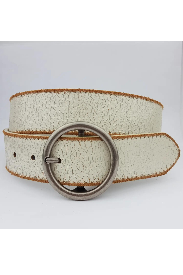 Vintage Leather Belt w/Distress