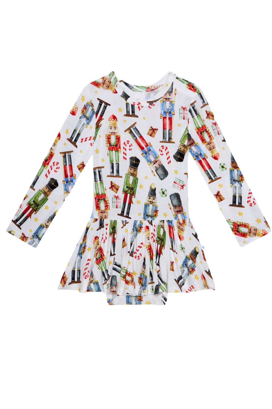 Nutcracker Long Sleeve Twirl Skirt Bodysuit