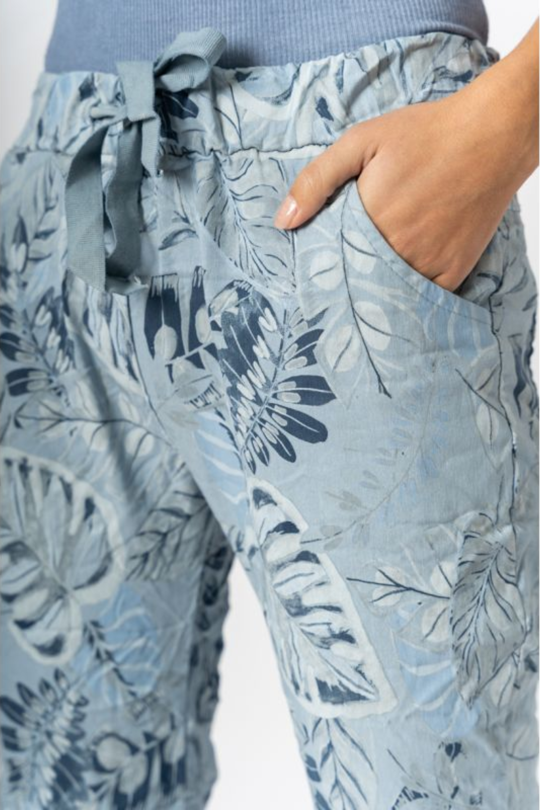 Tropical Leaf Legging