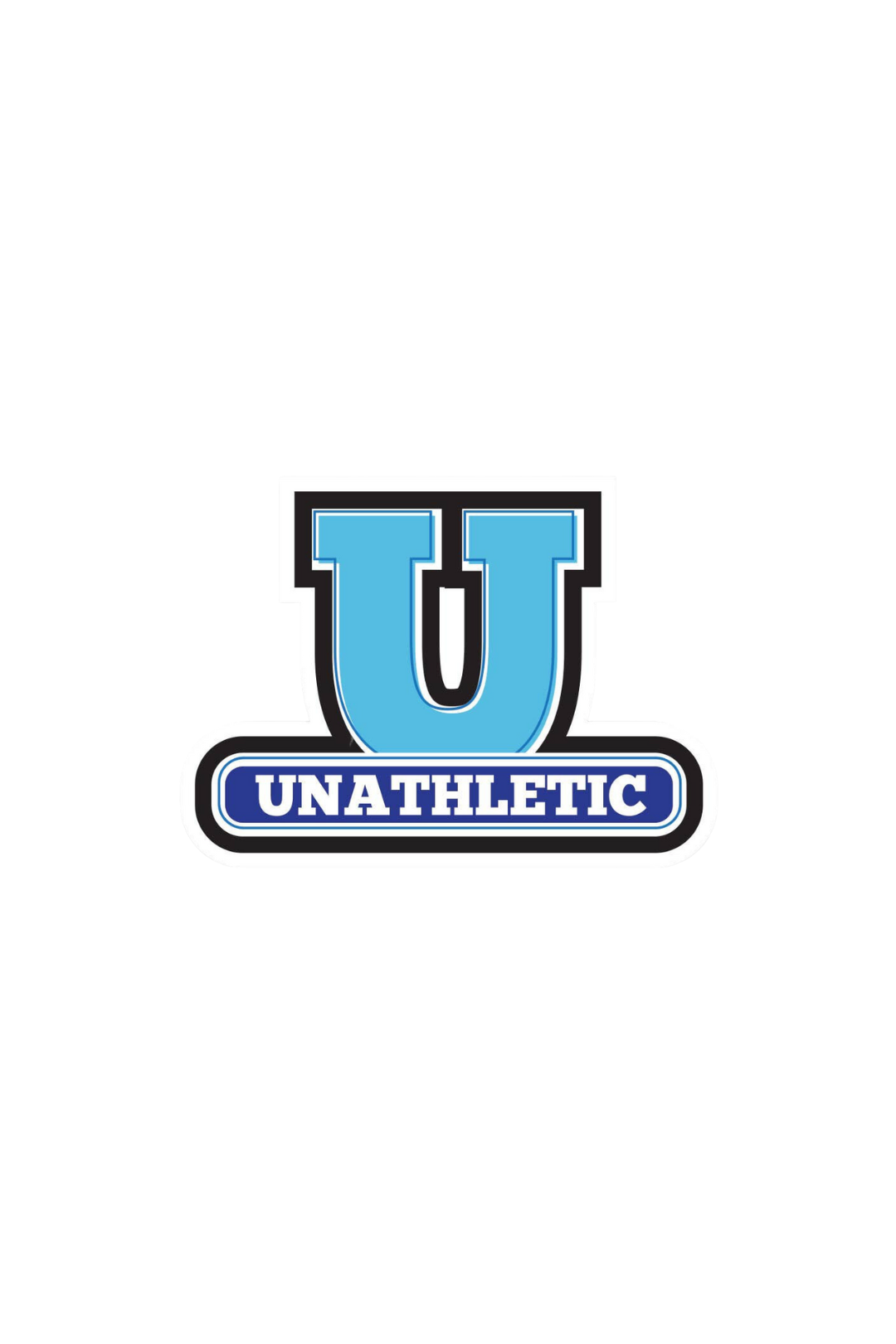 Unathletic Sticker