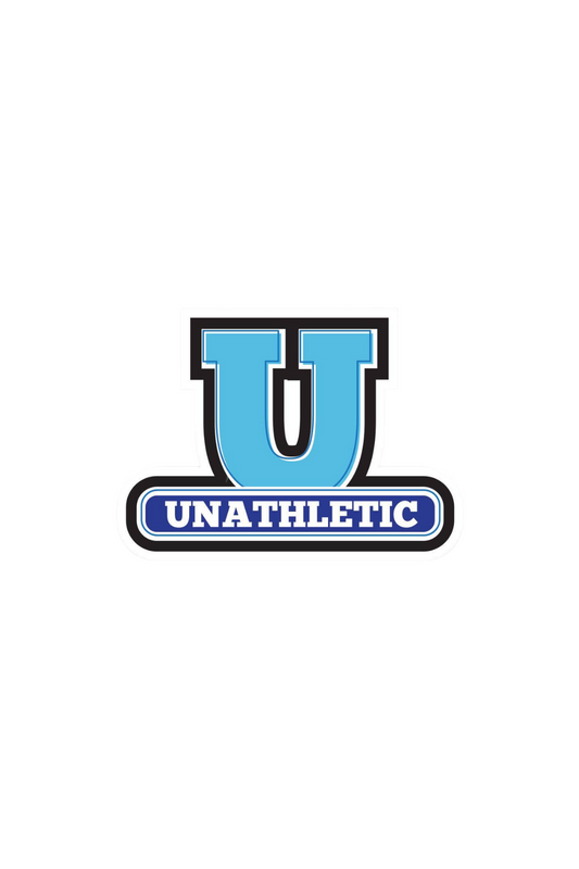 Unathletic Sticker
