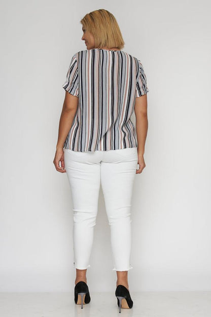Striped Short Sleeve