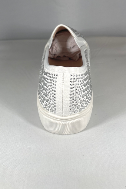 White Sparkle Sneaker