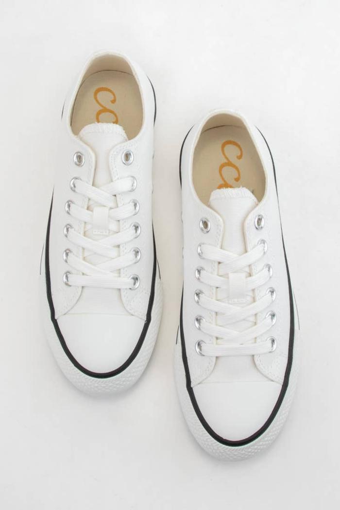Semi-platform Low Casual Sneakers