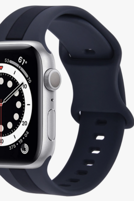 Apple Watch Silicone Band With Bee Charm Stud