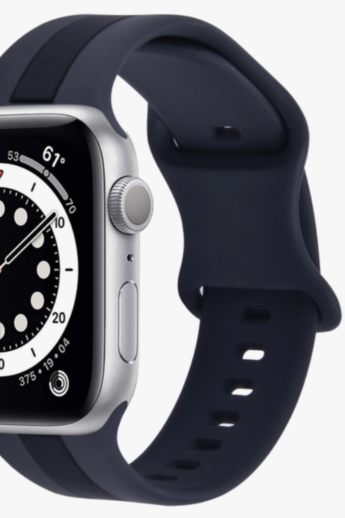 Apple Watch Silicone Band With Bee Charm Stud