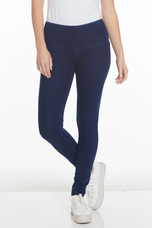 Wide Band Pull-On Ankle Legging