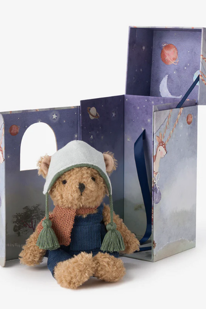 THEODORE THE ADVENTURE BEAR TOY IN GIFT BOX