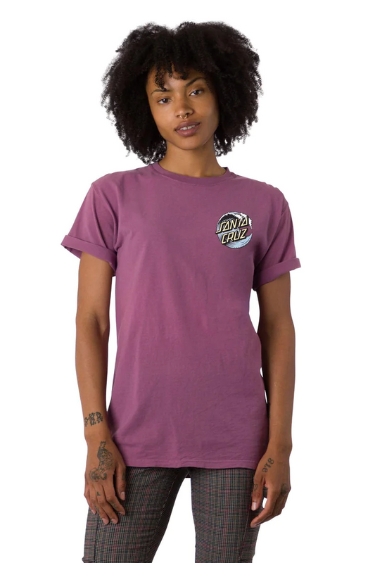 Wave Dot  Boyfriend Relaxed SS Women