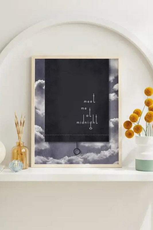 Taylor Swift Lavender Haze Song Lyric Music Wall Art Print