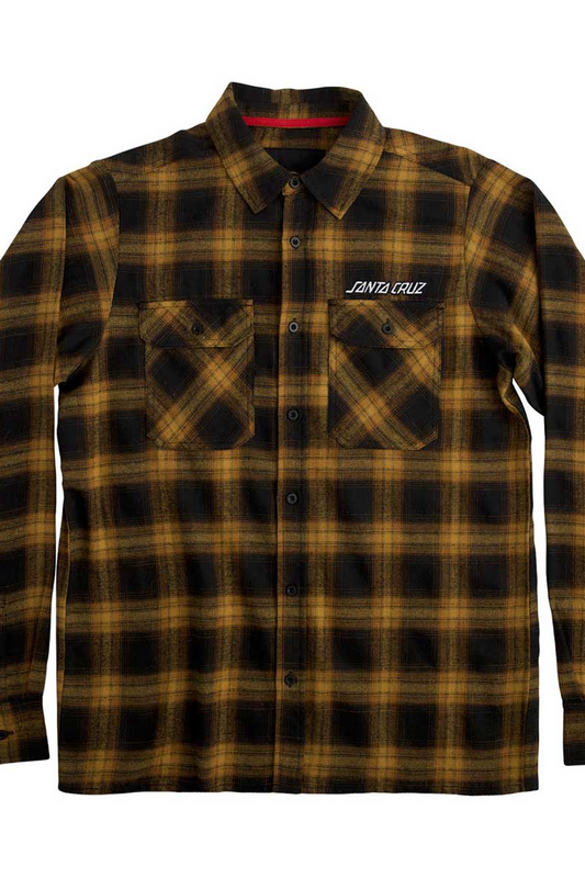 Stone LS Flannel Top