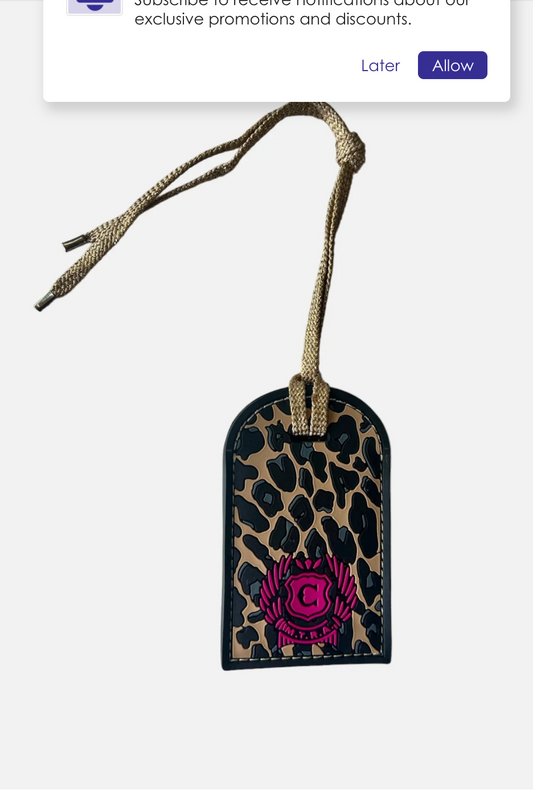 Blue Jag Luggage Tag