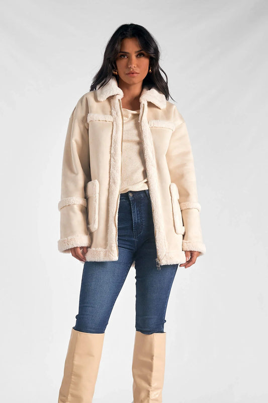 3/4 Sherpa Jacket
