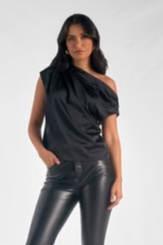 Shuny Cinched Shoulder Top