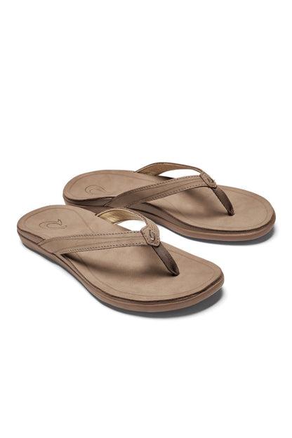 Women's Olukai Aukai Sandals in Tan