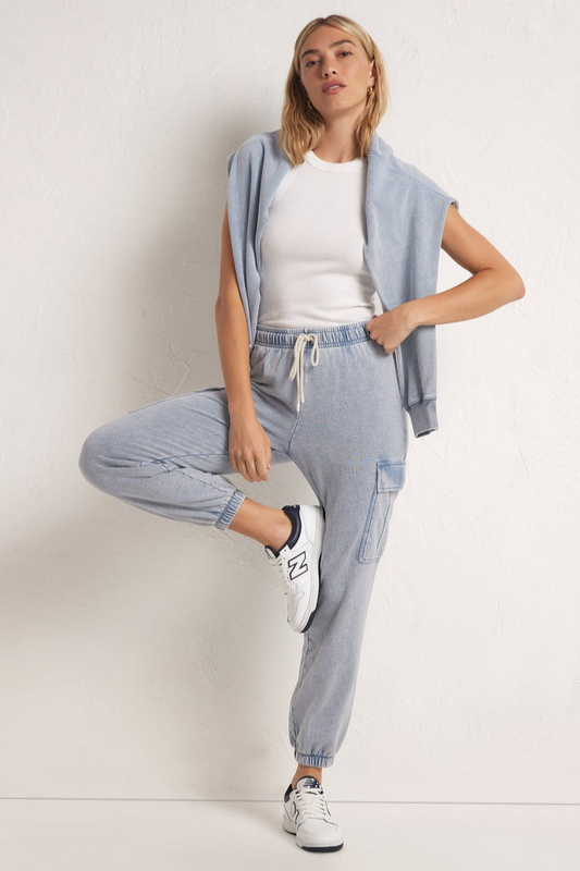Temp Knit Denim Jogger