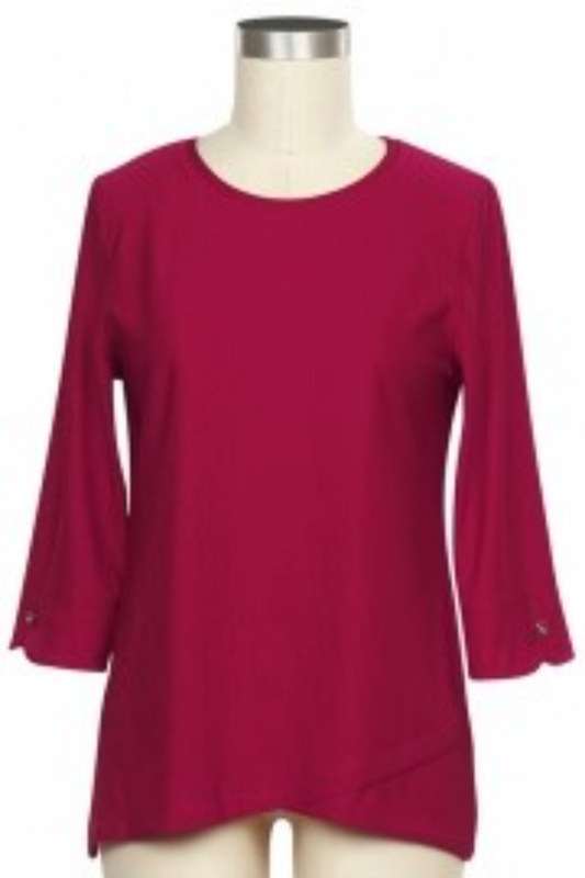 3/4 Slv Novelty Top