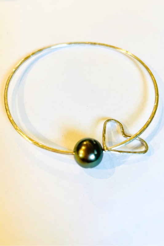 SS Tahitian w/ Heart Bangle