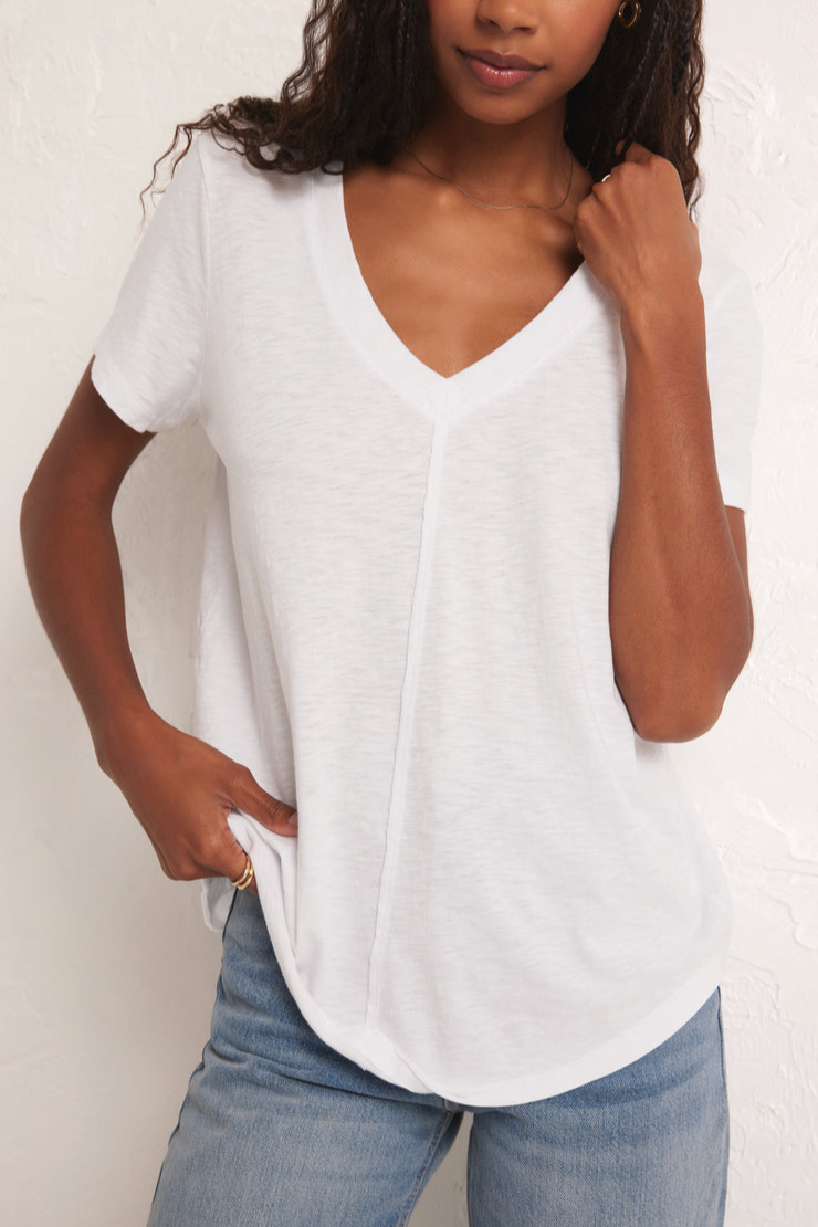 Asher V-neck Tee