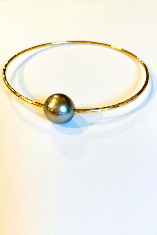 14K Gold Filled Tahitian Bangle