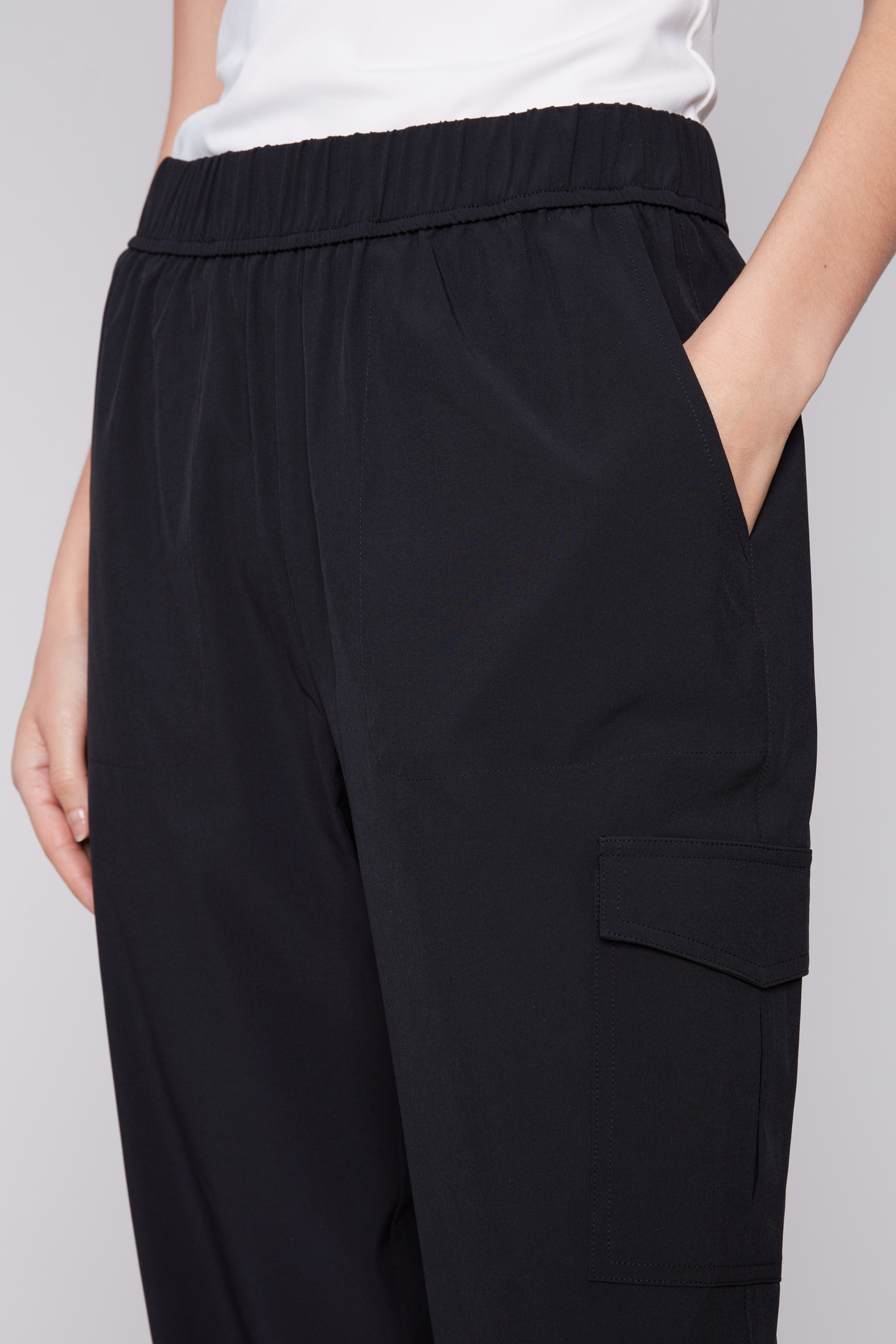 Techno Pants with Cargo Pockets