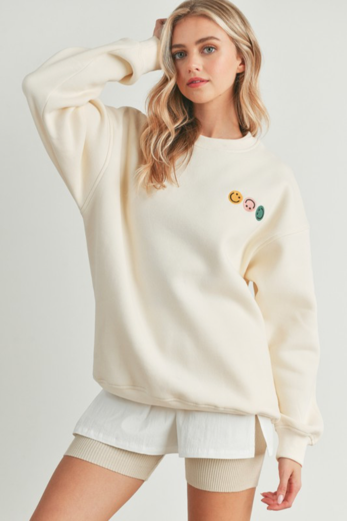 Smiley Face Sweatshirt