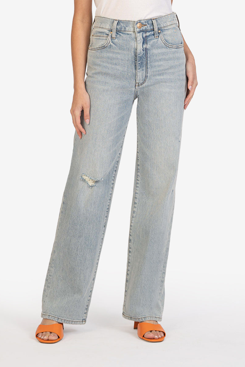 Sienna High Rise Wide Leg- Dedication Wash